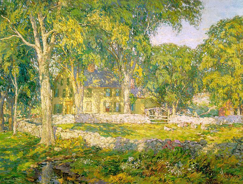 Wilson Irvine The Old Homestead oil painting picture